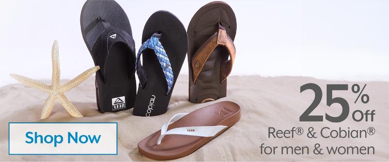 STARTING AT 25% Off Reef® & Cobian for men & women