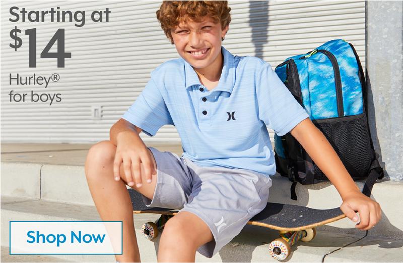 30% Off Hurley® for boys